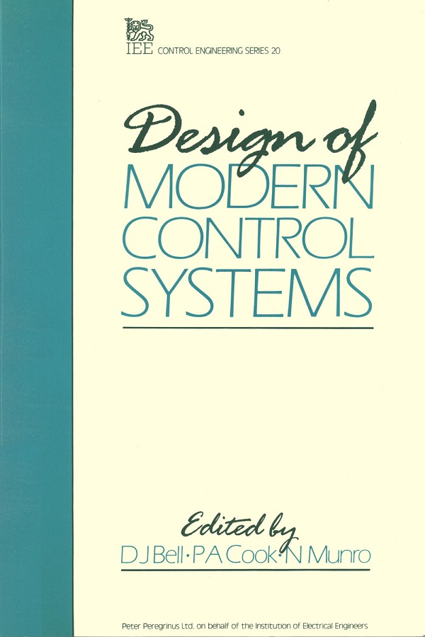 Design of Modern Control Systems
