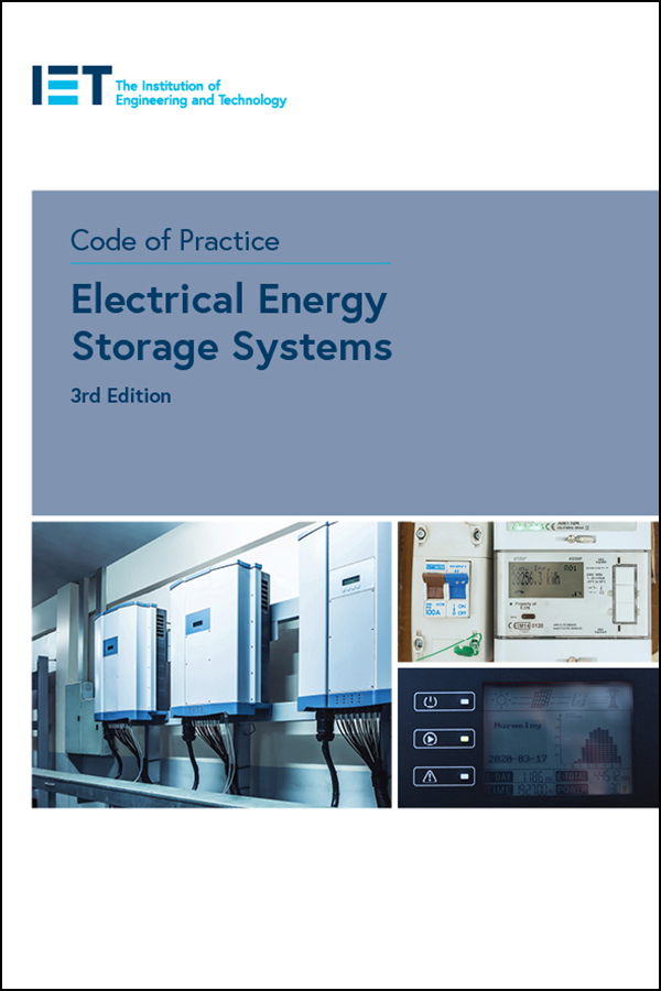 Code of Practice for Electrical Energy Storage Systems, 3rd Edition