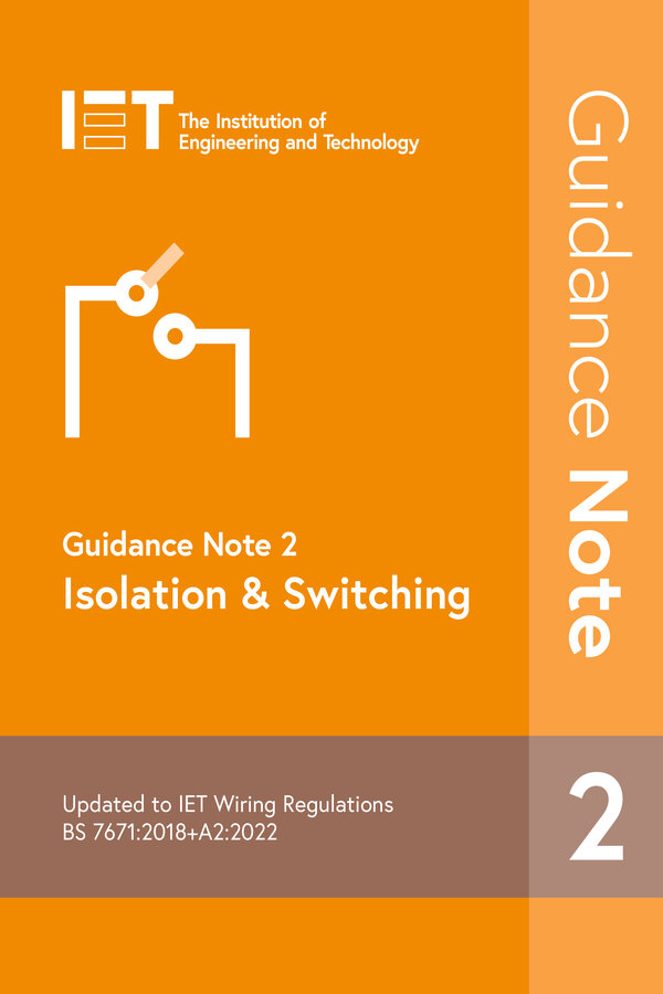 Guidance Note 2: Isolation & Switching, 9th Edition