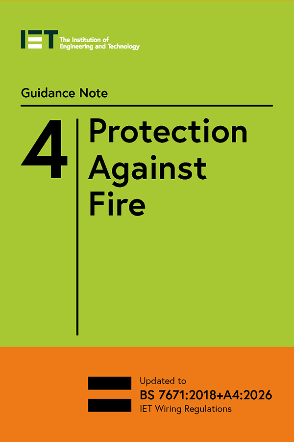 Guidance Note 4: Protection Against Fire, 10th Edition