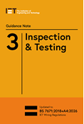 Guidance Note 3: Inspection & Testing, 10th Edition