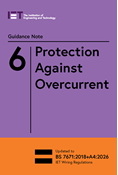 Guidance Note 6: Protection Against Overcurrent, 10th Edition
